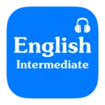 english intermediate android application logo